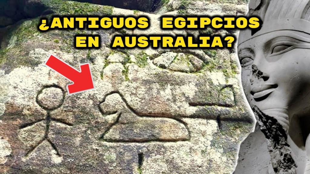 JEROGLÍFICOS EGIPCIOS hallados EN AUSTRALIA desconciertan a&nbsp;científicos