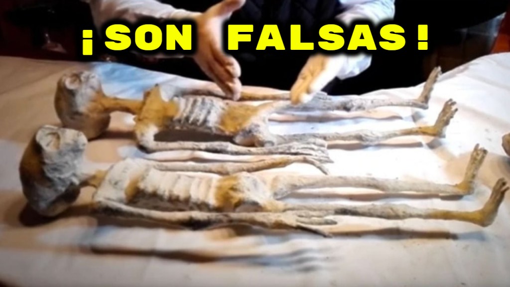 Las momias «Extraterrestres» de NAZCA son falsas…