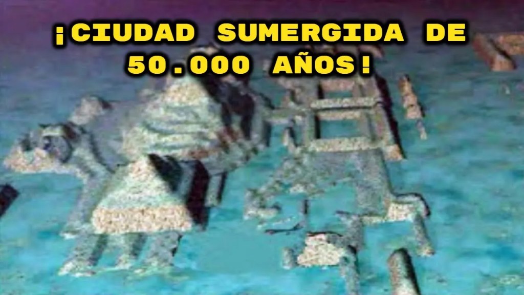 ¡Descubren Antigua Ciudad de 50.000 años SUMERGIDA bajo las costas de&nbsp;Cuba!