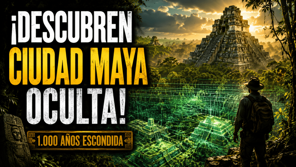 ¡Descubren una Ciudad Maya Oculta Durante 1.000 Años! ¿Cuántas Más Permanecen Bajo la&nbsp;Selva?